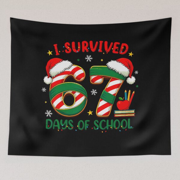 Item preview, Meme Funny 67 67 of Teacher I Survived Student School Classic Days designed and sold by SteveSaccoro.
