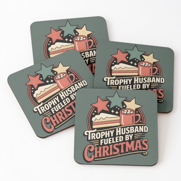 Item preview, Trophy Husband Fueled by Christmas designed and sold by Millsoft.