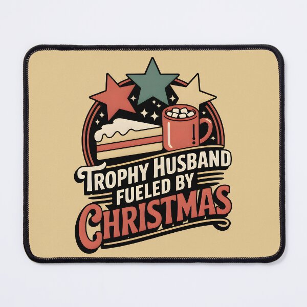 Item preview, Trophy Husband Fueled by Christmas designed and sold by Millsoft.