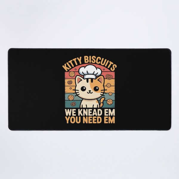 Item preview, Kitty Biscuits We Knead Em You Need Em Baking Cat Lover designed and sold by KonstanKoraner.