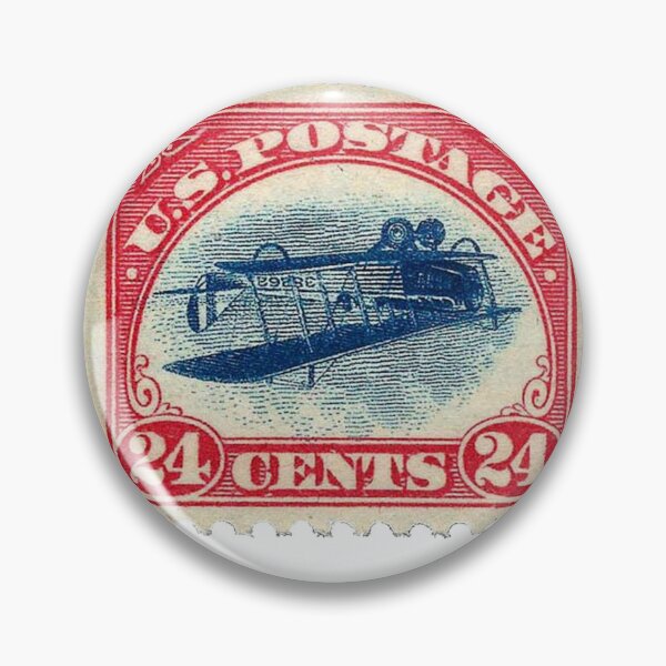 Item preview, Rare Vintage US Airmail 1918 Issue Postage Stamp designed and sold by red-amber65.
