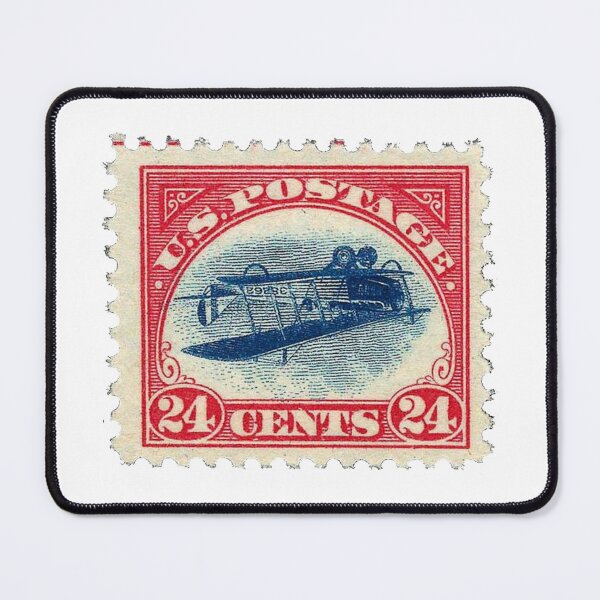 Item preview, Rare Vintage US Airmail 1918 Issue Postage Stamp designed and sold by red-amber65.
