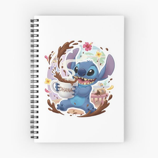 Item preview, Official Fan Art: Stitch's Coffee Chaos | Lilo and Stitch Disney Licensed Fun designed and sold by Wild-Rose-.