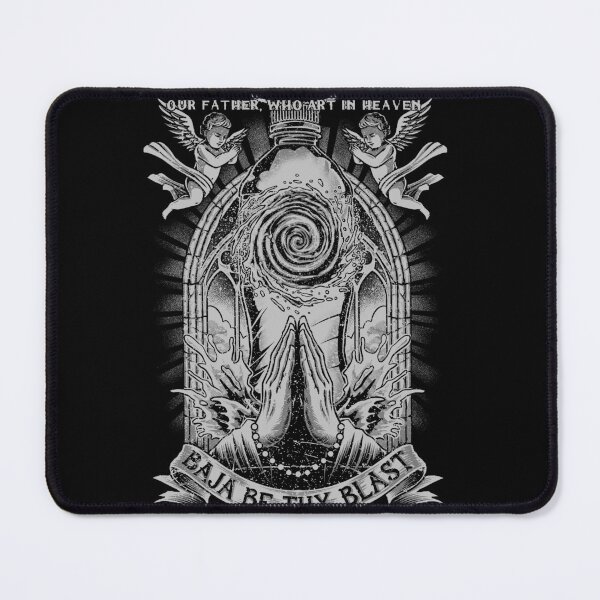 Item preview, Our Father, Who Art In Heaven Baja Be Thy Blast BW Dark designed and sold by Coldink.