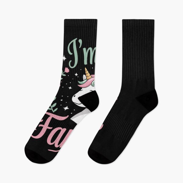 Item preview, I'm So Fancy Rainbow Unicorn Squad Novelty designed and sold by RuthGAArt.