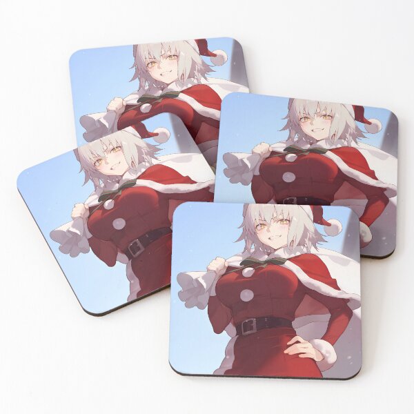 Item preview, Cheerful Jeanne D Arc Alter Fate Grand Order Anime Girl Christmas Holiday Spirit designed and sold by TorbenKuhano.