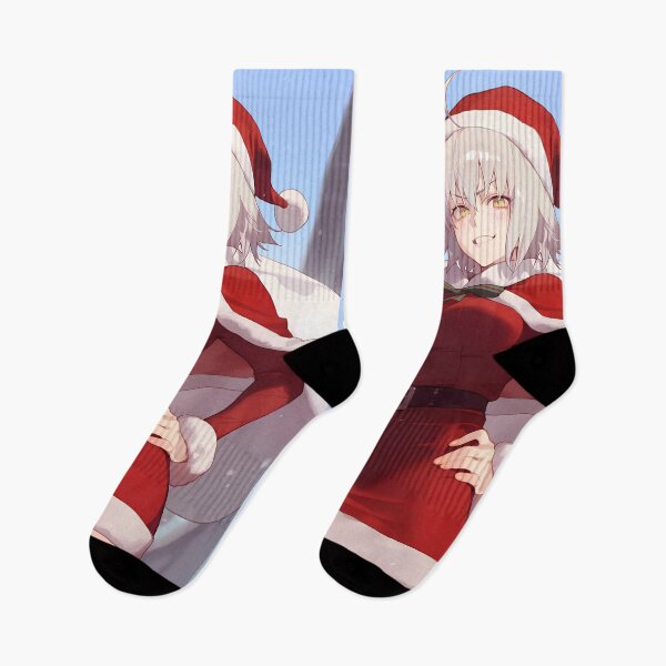 Item preview, Cheerful Jeanne D Arc Alter Fate Grand Order Anime Girl Christmas Holiday Spirit designed and sold by TorbenKuhano.