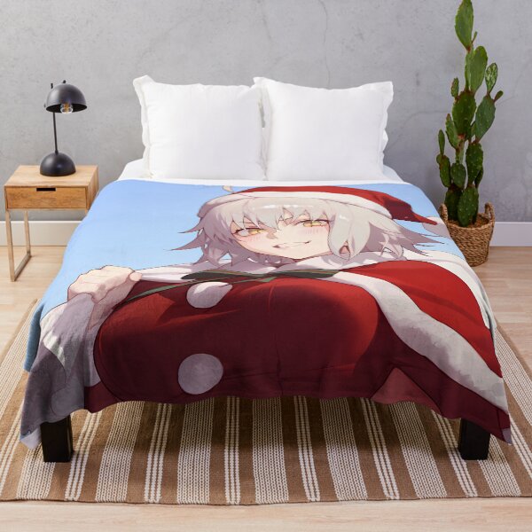 Item preview, Cheerful Jeanne D Arc Alter Fate Grand Order Anime Girl Christmas Holiday Spirit designed and sold by TorbenKuhano.