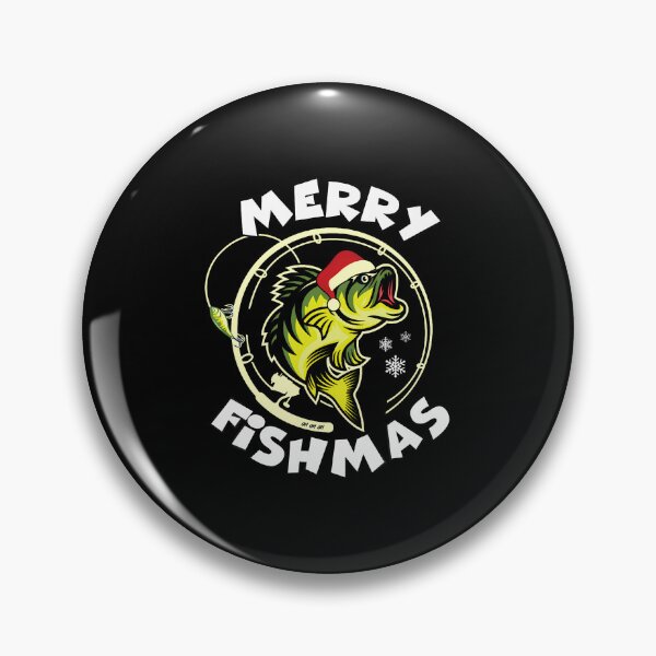 Item preview, Funny Fishing Christmas 	 Fishers Merry Fishmas designed and sold by DanaKathe.