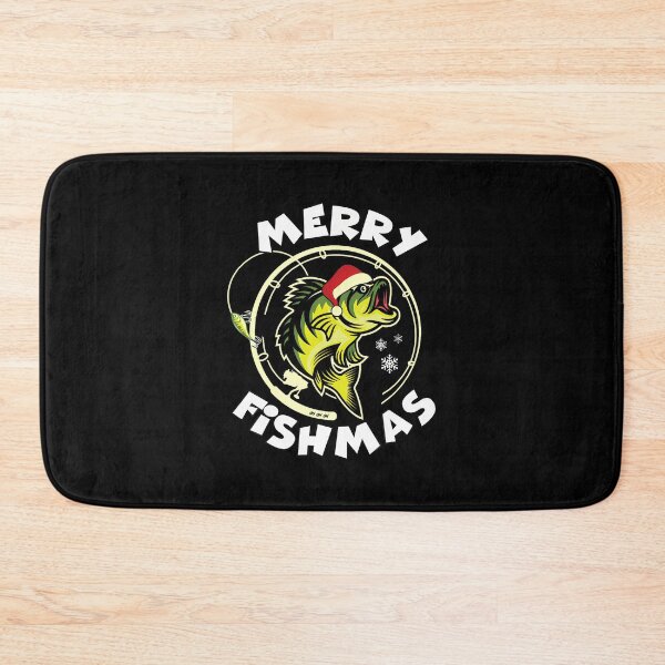 Item preview, Funny Fishing Christmas 	 Fishers Merry Fishmas designed and sold by DanaKathe.
