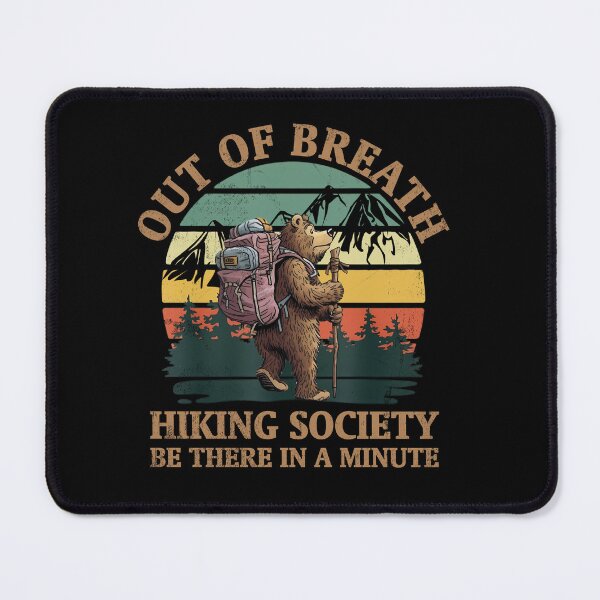 Item preview, Out of Breath Hiking Bear T-Shirt designed and sold by LashondaGreen89.