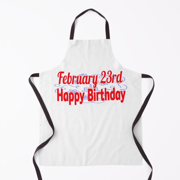 Item preview, February 23rd, Happy birthday  designed and sold by Sujinthaiart.