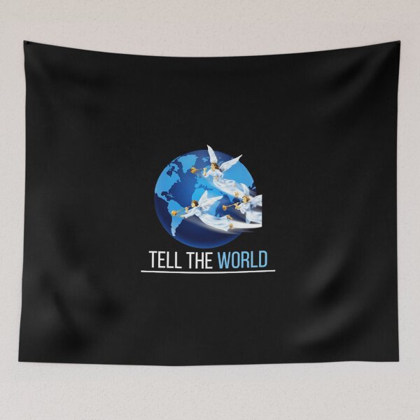 Item preview, Seventh Day Adventist Three Angels Message Tell The Worldellen designed and sold by VuNaQeb7xA.