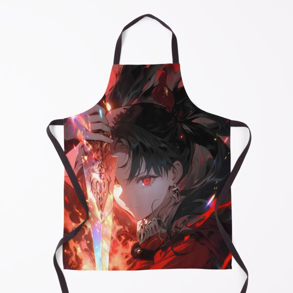 Item preview, Archer Ishtar Fate Grand Order Anime Girl Red Fiery Intense Strong designed and sold by TorbenKuhano.