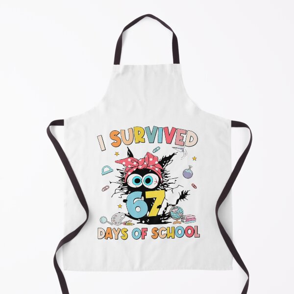 Item preview, Classic Funny School Teacher of Survived 67 67 I Days Student Meme designed and sold by SteveSaccoro.