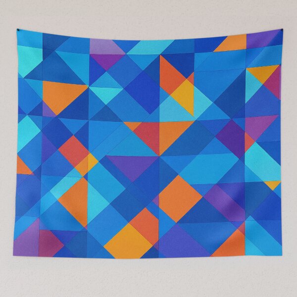 Item preview, Geometric interplay of colors in motion designed and sold by Sigtrix.
