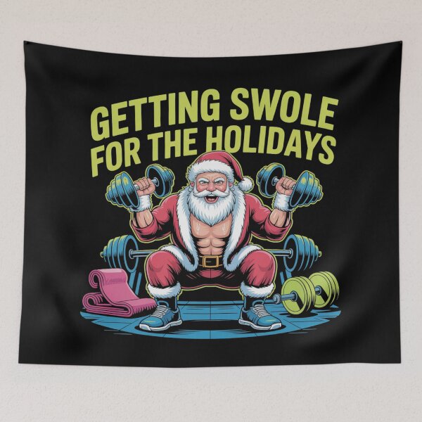 Item preview, Getting swole for the holidays designed and sold by DreamOnShirts.