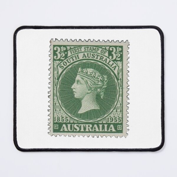 Item preview, South Australia Green Vintage Postage Stamp designed and sold by red-amber65.