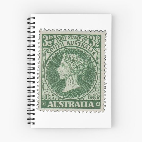 Item preview, South Australia Green Vintage Postage Stamp designed and sold by red-amber65.