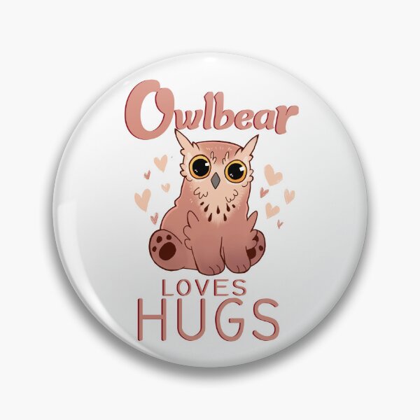 Item preview, Owlbear Loves Hugs - heart designed and sold by Louise Nilsson.