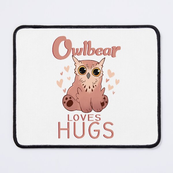 Item preview, Owlbear Loves Hugs - heart designed and sold by Louise Nilsson.