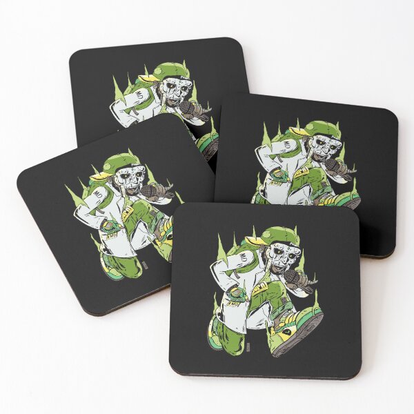 Item preview, MF Doom Mask Raised Arms Pose designed and sold by daineques.