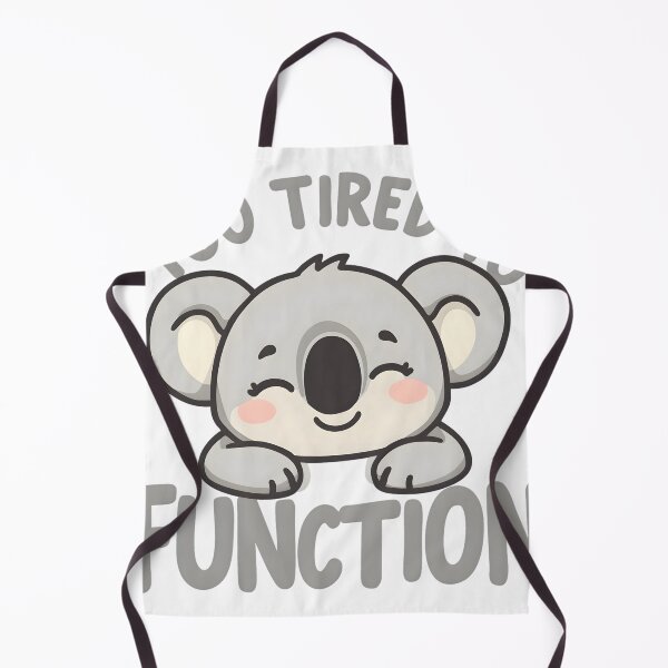 Item preview, Sleepy Koala Funny Quote designed and sold by PixelPanda Cosmos.