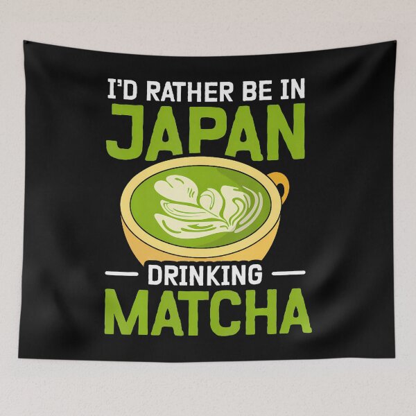 Artikelvorschau, Grüntee-Liebhaber Kawaii Matcha Getränkeset Japan Matcha Latte entworfen und verkauft von ChantelNicole.