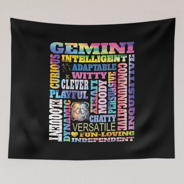Item preview, Characteristics Of Gemini Zodiac Astrology Sign Horoscope designed and sold by JanetCarolyn.