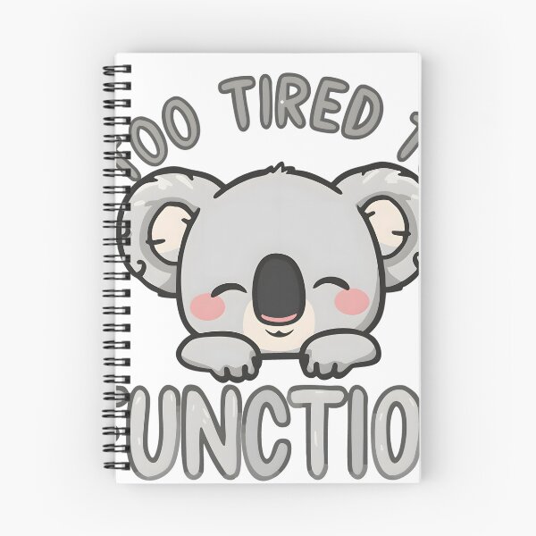 Item preview, Kawaii Koala Exhausted Mood Graphic designed and sold by PixelPanda Cosmos.