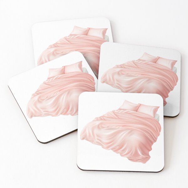 Item preview, Silk Pink Bedding Set designed and sold by New-School-Wave.