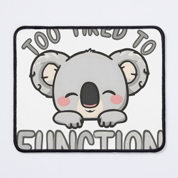 Item preview, Kawaii Koala Exhausted Mood Graphic designed and sold by PixelPanda Cosmos.