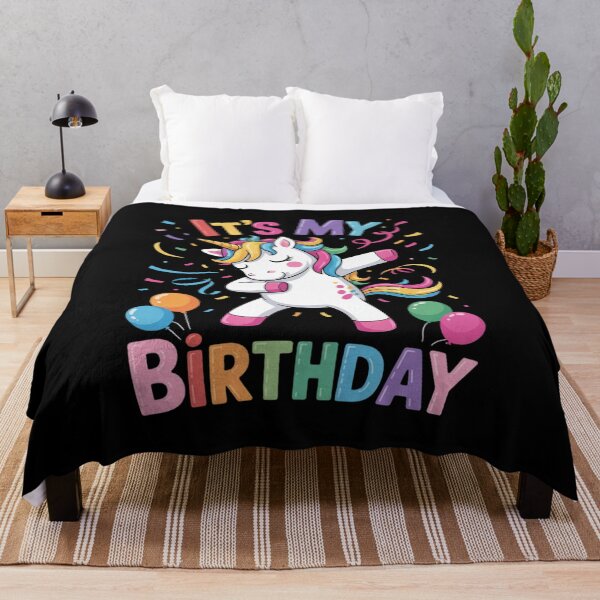 Item preview, Kids Adult Its My Birthday Girl Dabbing Unicorn Party Outfit designed and sold by RsFilsingerArt.