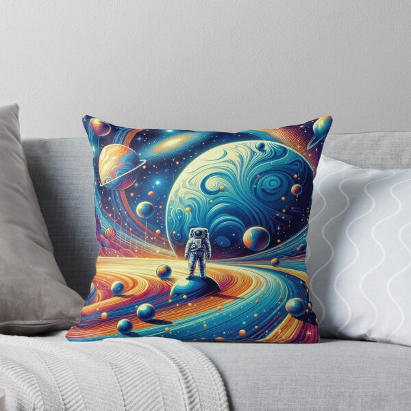 Item preview, Astronaut in Cosmic Swirls – Surreal Space Fantasy designed and sold by Dogandesighn.