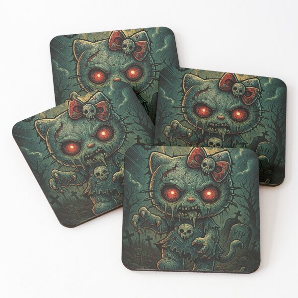 Item preview, Hello Creepy Kitten of the Apocalypse designed and sold by art-emissa.