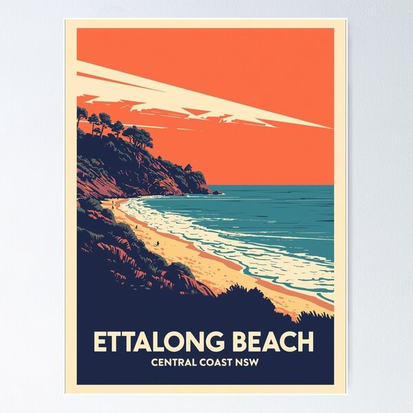 Item preview, Ettalong Beach Central Coast NSW  designed and sold by PamLeeDesign.