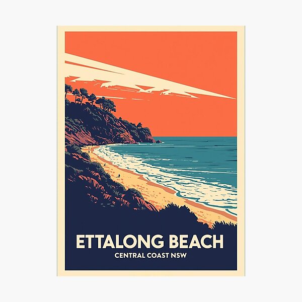 Item preview, Ettalong Beach Central Coast NSW  designed and sold by PamLeeDesign.