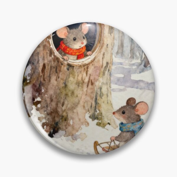 Item preview, Mouse Whispers In The Winter Woods designed and sold by iamdesigns14.