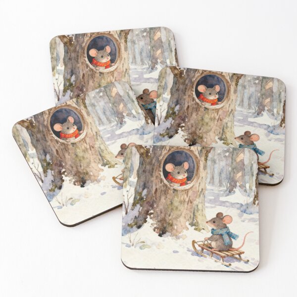 Item preview, Mouse Whispers In The Winter Woods designed and sold by iamdesigns14.