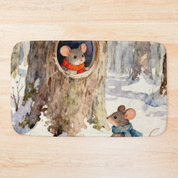 Item preview, Mouse Whispers In The Winter Woods designed and sold by iamdesigns14.
