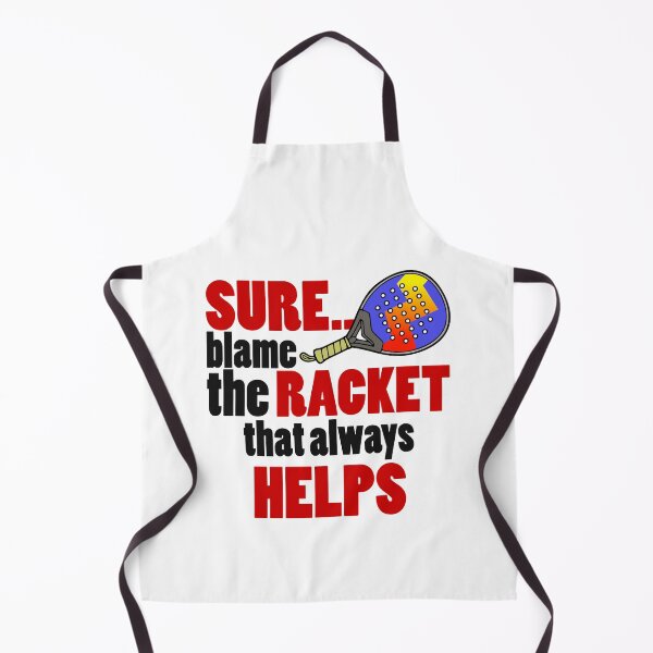 Item preview, Sure Blame the Racket – Funny Padel Player Shirt designed and sold by Mr Lee.