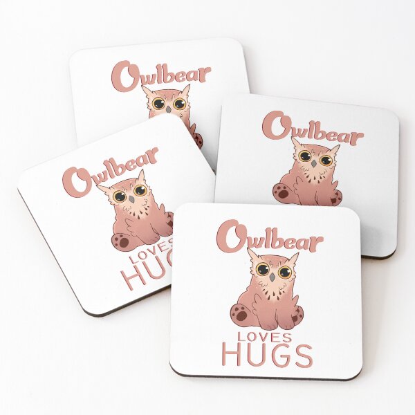 Item preview, Owlbear Loves Hugs designed and sold by Louise Nilsson.
