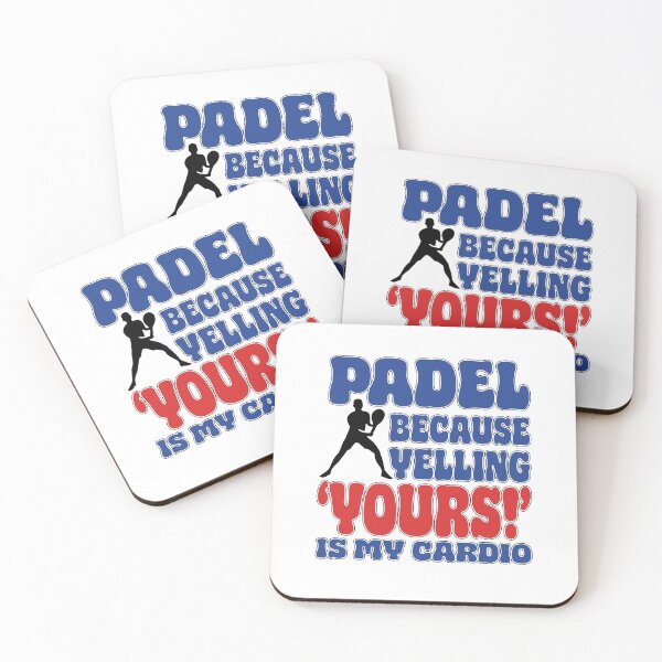 Item preview, Padel Because Yelling Yours Is My Cardio – Funny Padel Shirt designed and sold by Mr Lee.