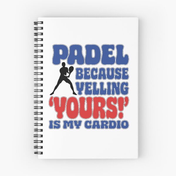 Item preview, Padel Because Yelling Yours Is My Cardio – Funny Padel Shirt designed and sold by Mr Lee.