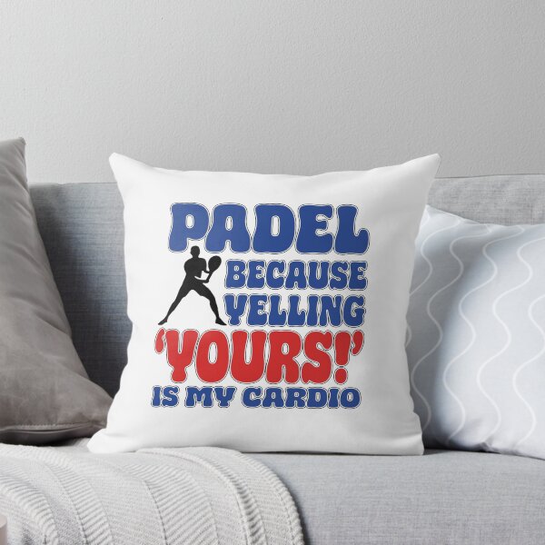 Item preview, Padel Because Yelling Yours Is My Cardio – Funny Padel Shirt designed and sold by Mr Lee.