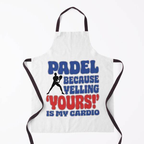 Item preview, Padel Because Yelling Yours Is My Cardio – Funny Padel Shirt designed and sold by Mr Lee.