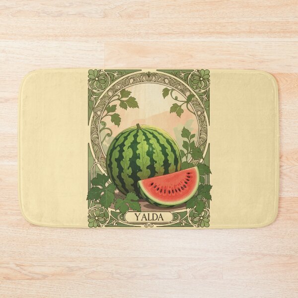 Item preview, Yalda Watermelon Persian Chelle Night Winter Solstice designed and sold by taiche.