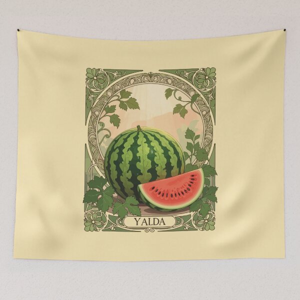 Item preview, Yalda Watermelon Persian Chelle Night Winter Solstice designed and sold by taiche.