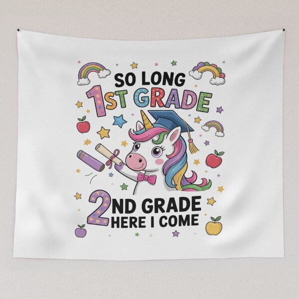 Item preview, Kids Unicorn 6th Birthday 6 Year Old Unicorn Party Girls Outfit designed and sold by RsFilsingerArt.