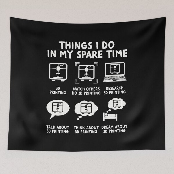 Item preview, 3D Printer Things Funny I Do In My Spare Time 3D Printing designed and sold by JanetCarolyn.